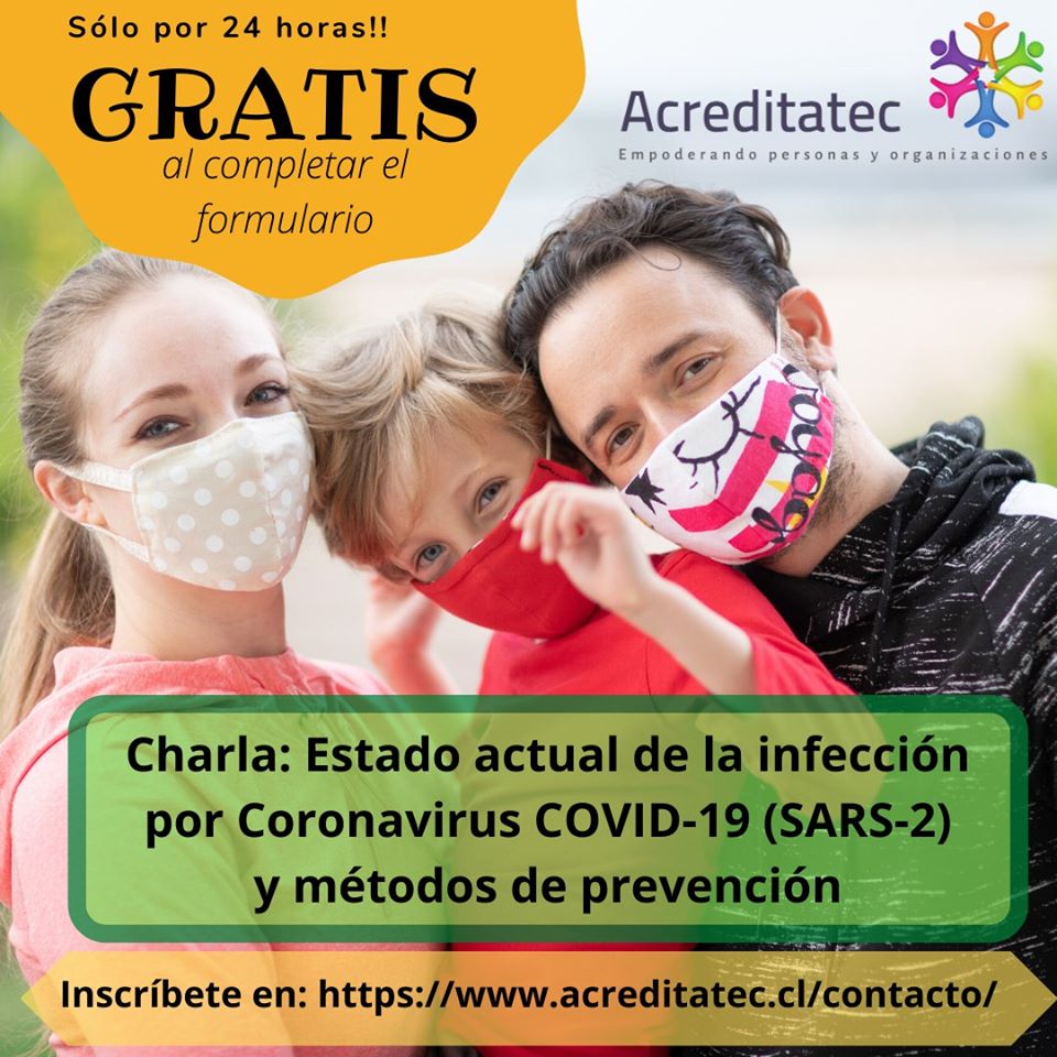 Charla: Estado actual de la infección por Coronavirus y métodos de prevención